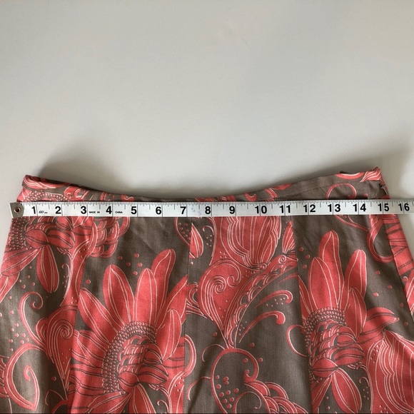 Etcetera A line Ruffled Skirt - size 6 - Picture 6 of 8